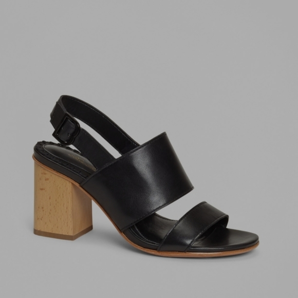 Brooks Brothers Shoes - Brooks Brothers Leather Block Heel